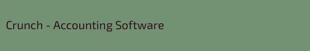 Crunch - Accounting Software